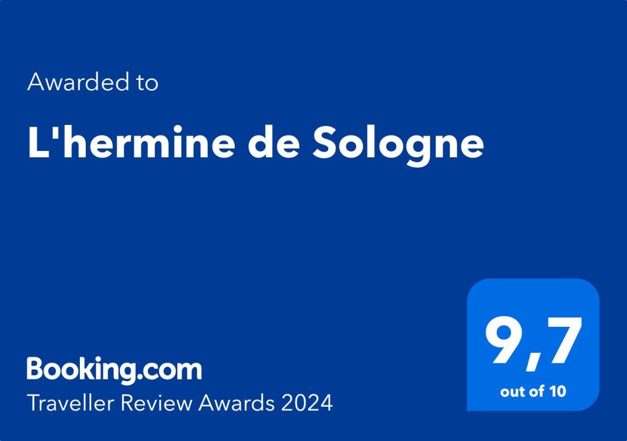 L'Hermine De Sologne Courmemin Exterior photo